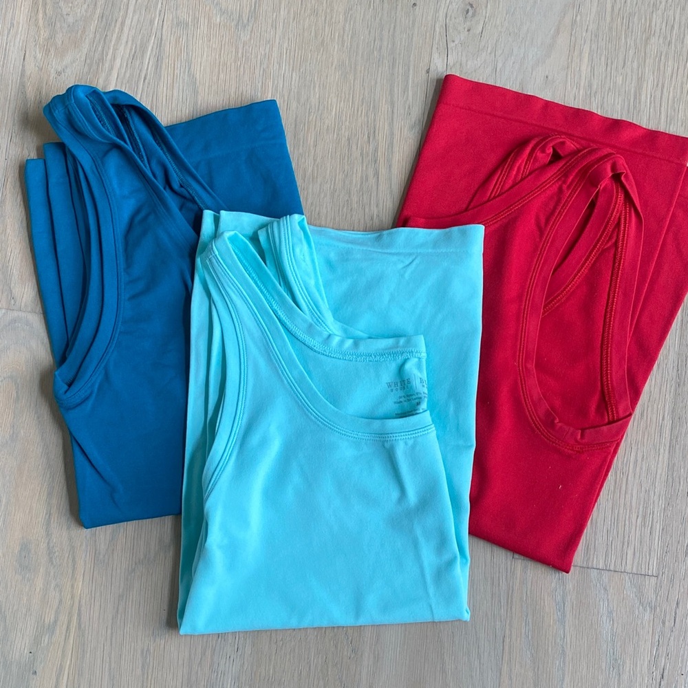 Bundle of 3 Stretch Tank Tops - WHBM